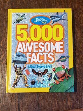 National Geographic Kids 5,000 Awesome Facts about Everything Hardback Book